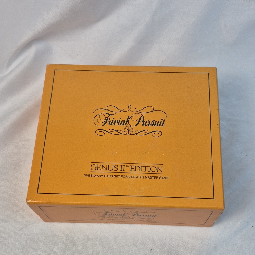 Trivial Pursuit Genus 2 Edition, 1984